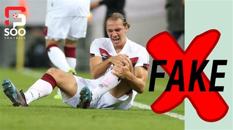 are soccer players taught to fake injuries